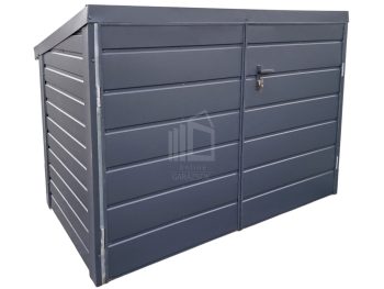 Biciklitároló - fészer Motor-Box 1,9x1,1m - antracit ID894
