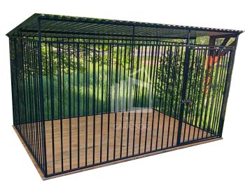 Kutyakennel 3x2m - Fa padló ID580