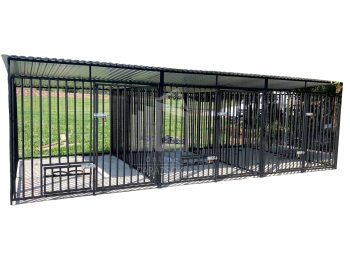 Kutyakennel 6x2m - 3 box ID572